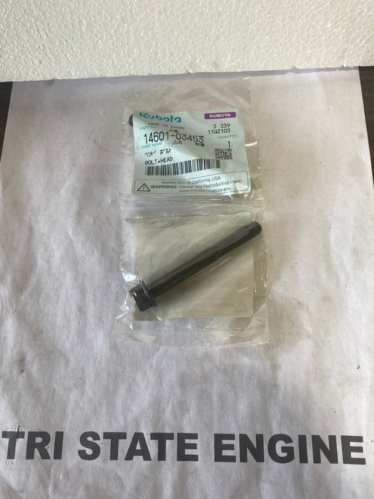 Kubota OEM Part 14601-03450 Bolt Cylinder Head Bolt