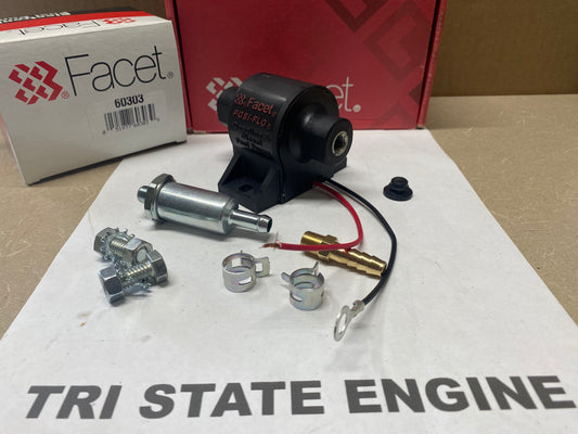 FACET Electric Fuel Pump Posi-Flo Gasoline & Diesel 34 GPH 7-10 Psi MADE IN USA