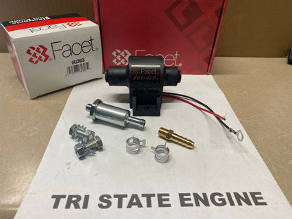 FACET Electric Fuel Pump Posi-Flo Gasoline & Diesel 34 GPH 7-10 Psi MADE IN USA