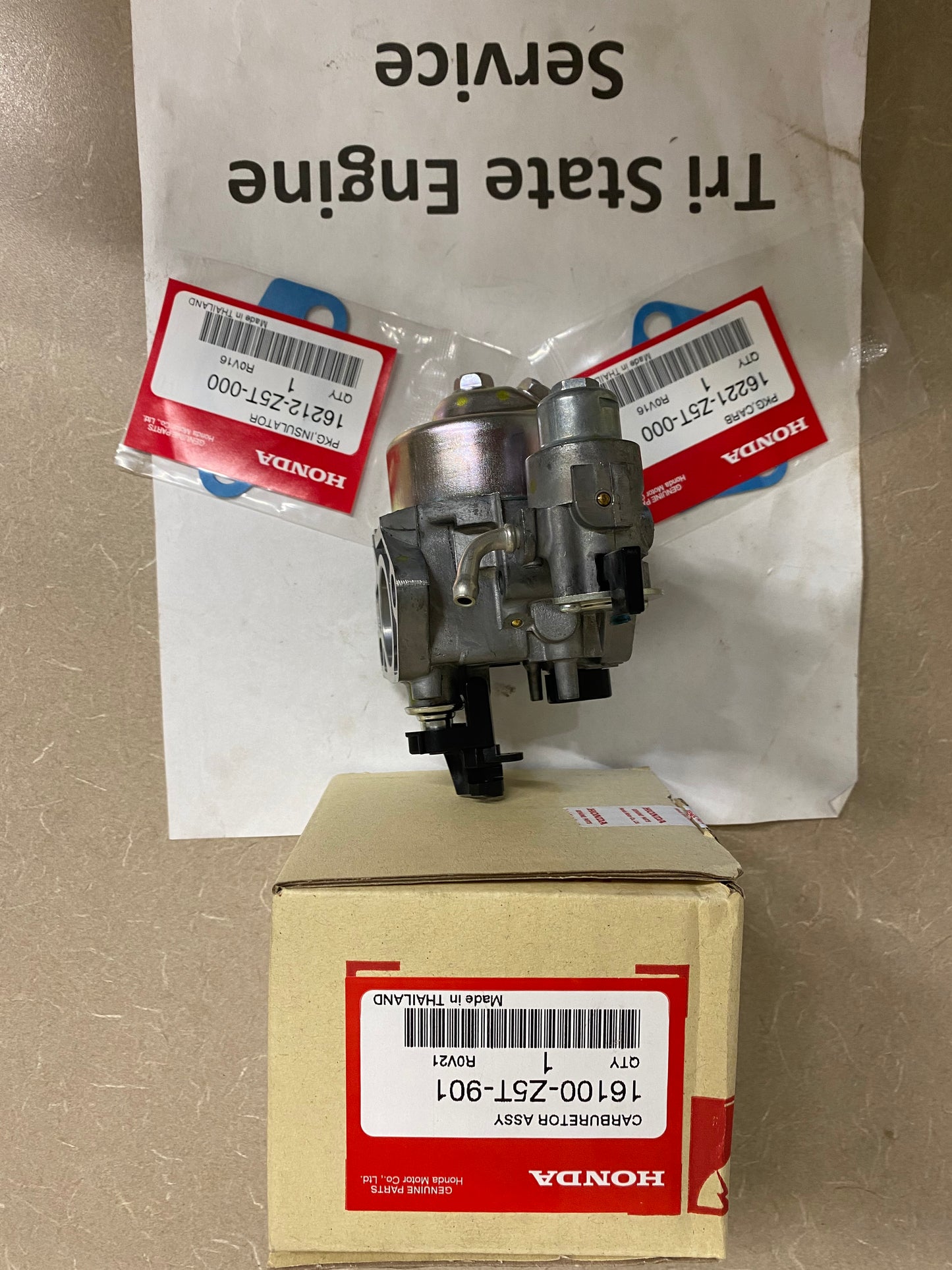 Genuine OEM HONDA Carburetor Assembly GX390 16100-Z5T-901 BE 88AA Keihin